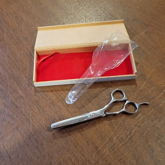 Rare Kasno Kai Double Texturizing Shears Scissors KO6-32-65 New with box - Picture 8 of 12